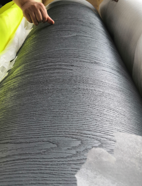 DE RELIEF DANS LE REGISTRE a synchronisé le plancher imperméable antidérapage 3 de la clic-serrure qui respecte l'environnement 5.5mm EIR SPC de plancher de SPC
